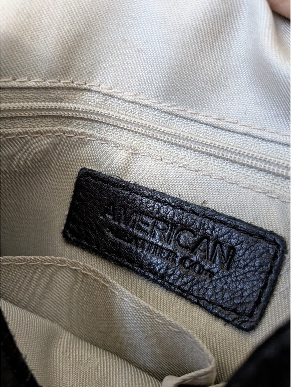 American Leather Co. Leather Backpack Black - Picture 7 of 9